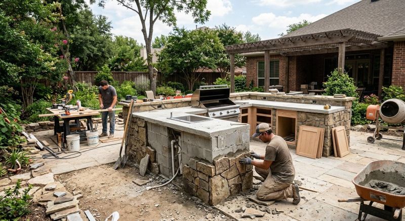 Outdoor Kitchen Renovation in North Charleston, SC